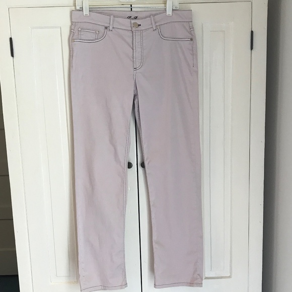 LORO PIANA CLASSIC LAVENDER COTTON PANTS IT 46 - Picture 1 of 7
